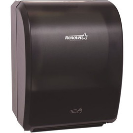 Renown 7.5 in. Series Electronic Black Paper Towel Dispenser