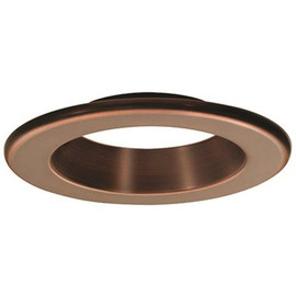 EnviroLite 4 in. Decorative Bronze Trim Ring for LED Recessed Light with Trim Ring