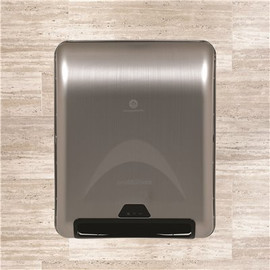 enMotion 8 in. Recessed Stainless Automated Roll Towel Dispenser