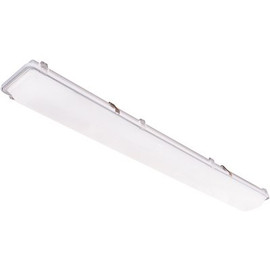 Hubbell Lighting Columbia 42-Watt 4 ft. White Integrated LED Vaportight Flush Mount Light