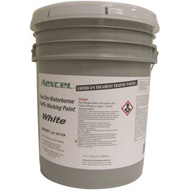 Aexcel WHITE TRAFFIC MARK PAINT 5GL