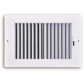 TruAire 10 in. x 6 in. 2-Way Plastic Wall/Ceiling Register