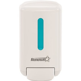 Renown RB4 Manual Foam Handwash Dispenser, White / White