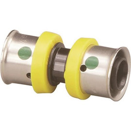 Viega PureFlow 1/2 in. Press Polymer Coupling Fitting