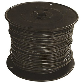 SOUTHWIRE SOUTHWIRE COPPER SIMPULL THHN STRANDED WIRE, #1, BLACK