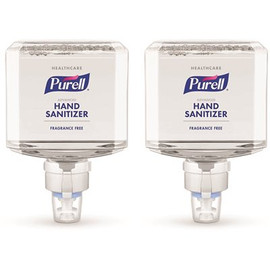 PURELL Healthcare Advanced Hand Sanitizer, 1200 mL Refill for ES8 Touch-Free Dispenser, Fragrance Free (2-Pack Per Case)