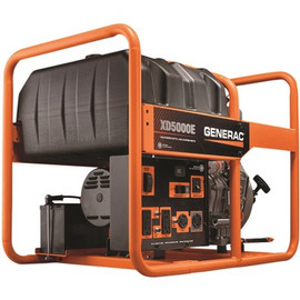 Generac DO NOT SELL 5,000-Watt Diesel Powered Electric Start Portable Generator