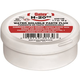 OATEY H-20 1.7 oz. Lead-Free Water Soluble Solder Flux Paste