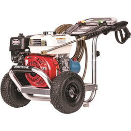 SIMPSON Aluminum 3400 PSI 2.5 GPM Gas Cold Water Pressure Washer with HONDA GX200 Engine