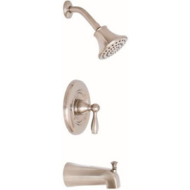 Premier Muir Single-Handle 1-Spray Tub and Shower Faucet in Brushed Nickel