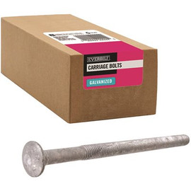 Everbilt 1/2 in.-13 x 8 in. Galvanized Carriage Bolt (25-Pack)