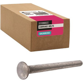 Everbilt 1/2 in.-13 x 6 in. Galvanized Carriage Bolt (25-Pack)