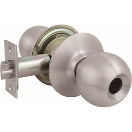 US Lock 2010 Series GR2 Classroom 2-3/4 in. Backset US32D Ball Knob Less Cylinder