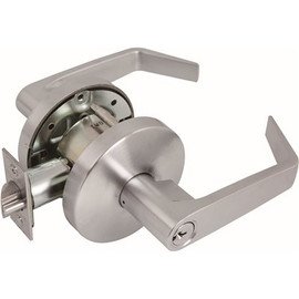 US Lock 2050 Series GR2 2-3/8 in. Backset US26D Storeroom Lever SC1