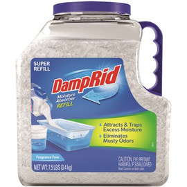 DampRid 7.5 lbs. Fragrance Free Moisture Absorber Super Refill