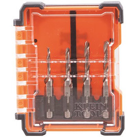 Klein Tools Drill Tap Tool Set, 4 Piece