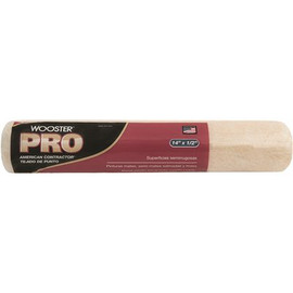 Wooster 14 in. x 1/2 in. Pro American Contractor High-Density Knit Fabric Roller