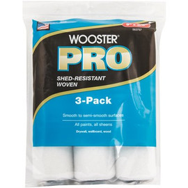 Wooster 9 in. x 3/8 in. High-Density Pro Woven Roller Cover (3-Pack)