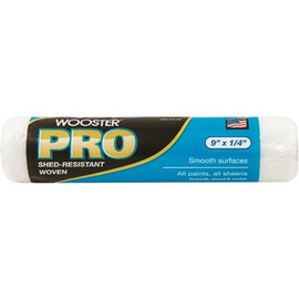 Wooster 9 in. L x 1/4 in. High-Density Pro Woven Fabric Roller Cover