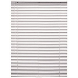 Designer's Touch White Cordless Room Darkening 1 in. Vinyl Mini Blind for Window or Door - 43 in. W x 64 in. L