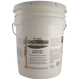 SEYMOUR 5 gal. White Stripe Bulk Athletic Field Marking Paint