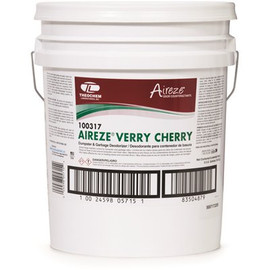 Aireze 5 Gal. Verry Cherry Liquid Dumpster and Garbage Deodorizer