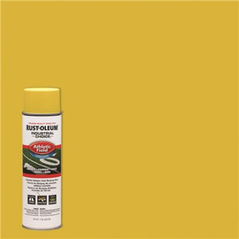 Rust-Oleum Industrial Choice 17 oz. AF1600 System Athletic Field Yellow Striping Spray Paint (12-Pack)