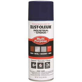 Rust-Oleum Industrial Choice 12 oz. Gloss Regal Blue Enamel Spray Paint