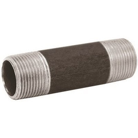 BECK MFG. Schedule 40 3/4 in. x 12 in. Black Nipple BECK MFG. Schedule 40 3/4 in. x 12 in. Black Nipple