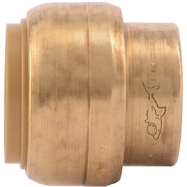SharkBite 3/4 in. Brass Push-to-Connect End Stop SharkBite 3/4 in. Brass Push-to-Connect End Stop