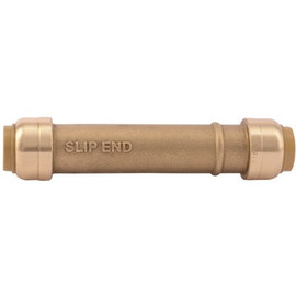 SharkBite 1/2 in. Brass Push-to-Connect Slip Coupling