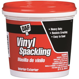 DAP 32 oz. Ready-to-Use Vinyl Spackling in White