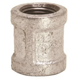 ProPlus 1/2 in. Lead Free Galvanized Malleable Fitting Coupling