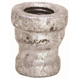 ProPlus 1-1/2 in. x 1 in. Galvanized Malleable Coupling