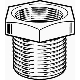 ProPlus 1/4 in. x 1/8 in. Galvanized Malleable Bushing