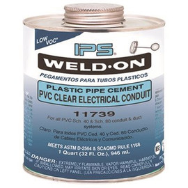 IPS Corporation 1 Qt. Electrical PVC Cement