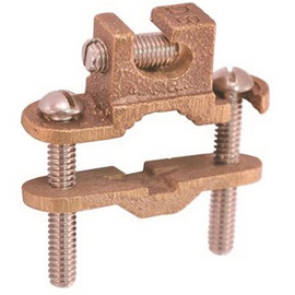 THOMAS & BETTS 1/2 in. - 1 in. Bronze Lay-In Ground Clamp