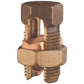 Split Bolt Connector, Equal Main and Tap Range 6 Sol-8 Sol, Conductor Range for Min Tap with One Max Main 14 Sol