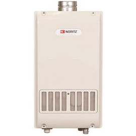 NORITZ 199,900 BTU Minimum 0.5 GPM Maximum 9.8 GPM Residential Indoor Single Vent Natural Gas Tankless Water Heater