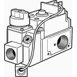 Robertshaw Low-Profile Millivolt Combination Snap Action Gas Valve