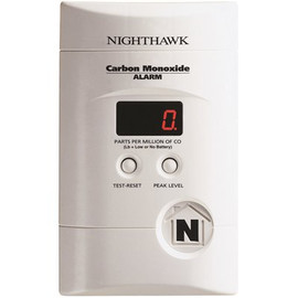 Kidde Firex Plug-in Carbon Monoxide Detector, 9-Volt Battery Backup and Digital Display, CO Detector