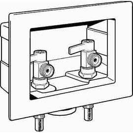 IPS Corporation Washing Machine Outlet Box with 1/2 in. cPVC