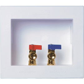 Water-Tite DU-All 1/2 in. PEX Dual-Drain Washing Machine Outlet Box