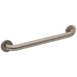 WingIts STANDARD Series 18 in. x 1.5 in. Grab Bar in Satin Stainless Steel (21 in. Overall Length)