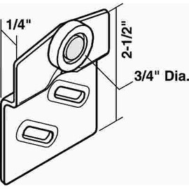 STRYBUC INDUSTRIES 1/4 in. Offset By-Pass Hanger