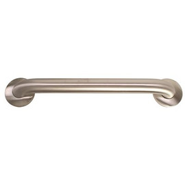 Premier ROUND FLANGE GRAB BAR, 30 IN., STAINLESS STEEL