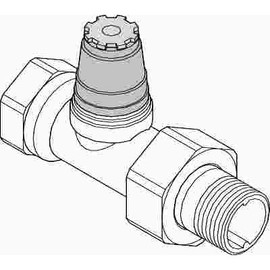 Danfoss 3.4 in. Straight Valve Body