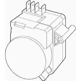 Exact Replacement Parts Defrost Timer for GE