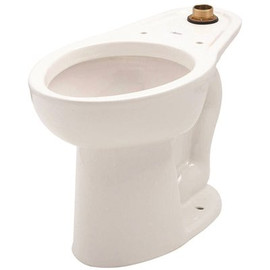 American Standard Madera FloWise 1-Piece 1.1 GPF Single Flush High Top Spud Elongated Flush Valve Toilet in White