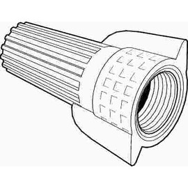 Preferred Industries Wing-Type Wire Connector, Tan (500-Pack)